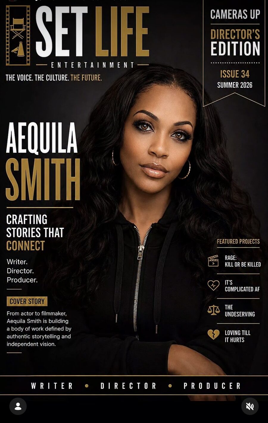 Aequila Smith — Set Life Entertainment cover
