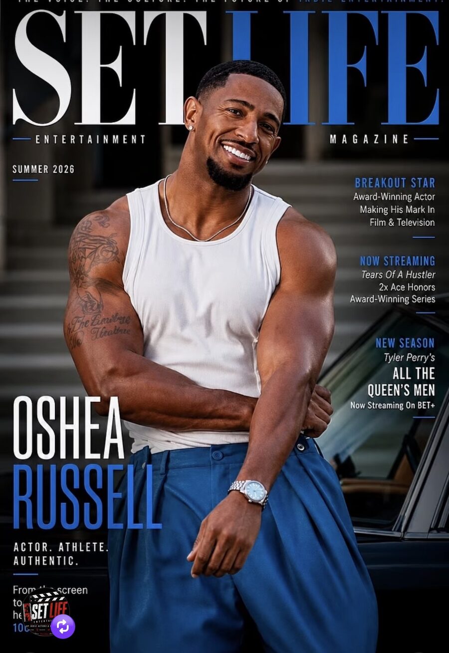 Oshea Russell — Set Life Entertainment cover